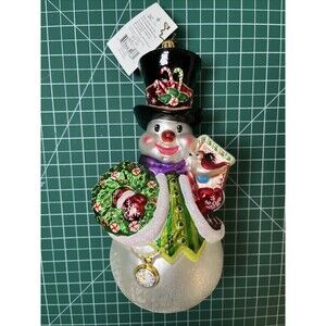 Christopher Radko The Big Snow Glass Ornament 1011457 Limited 267 of 2500